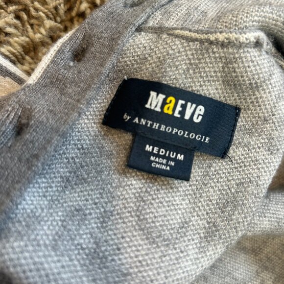 MAEVE The Annalise Mock-Neck Chenille Sweater Mini Dress in Medium Retro Mod - Picture 9 of 9